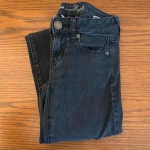 American Eagle black jeans.